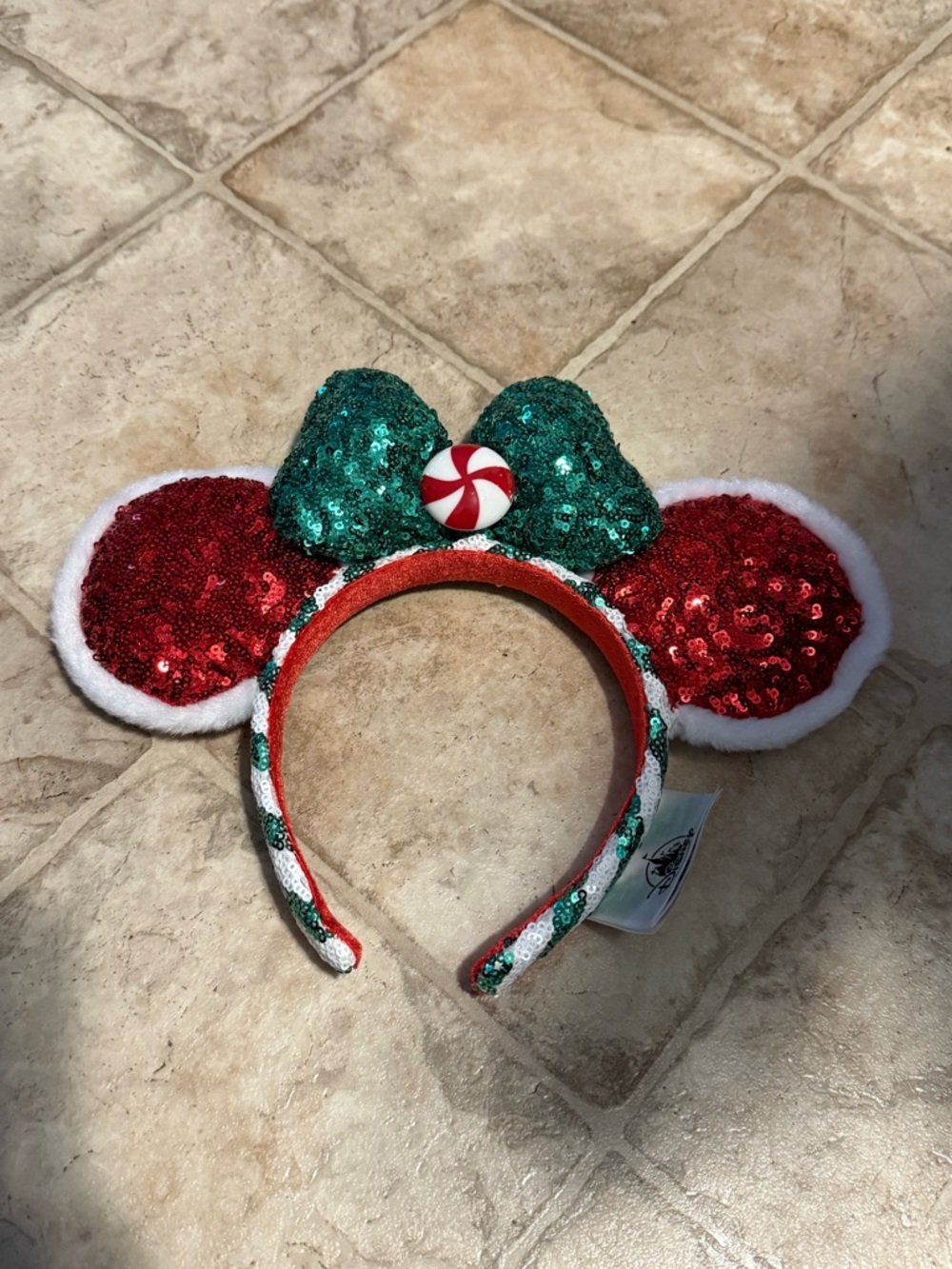 Disney Minnie Mouse Holiday Christmas Ears